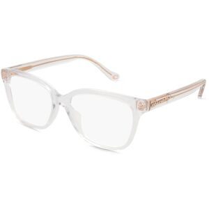 Luxottica Fashion Brillen Vertriebs GmbH Coach 0HC6242U Damen-Brille inkl. Gläser Vollrand Quadratisch Acetat-Gestell 53/15/140, Weiß