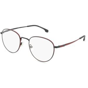 Safilo GmbH Carrera 8908 Herren-Brille inkl. Gläser Vollrand Panto Metall-Gestell 50/20/140, Schwarz