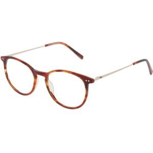 Eschenbach Optik GmbH Humphrey's 581066 Unisex-Brille inkl. Gläser Vollrand Panto Acetat-Gestell 47/17/140, Havanna