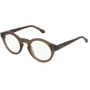 Luxottica Fashion Brillen Vertriebs GmbH Giorgio Armani AR7292U Unisex-Brille inkl. Gläser Vollrand Panto Acetat-Gestell 47/23/145, Braun