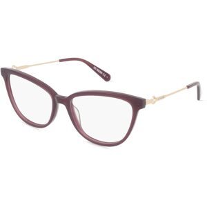 Safilo GmbH Love Moschino MOL600 Damen-Brille inkl. Gläser Vollrand Cat Eye Acetat-Gestell 53/16/140, Pink