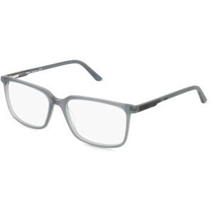 OWP Brillen GmbH Optische Werke Mexx Eyes 2562 Unisex-Brille inkl. Gläser Vollrand Quadratisch Acetat-Gestell 55/16/145, Grau