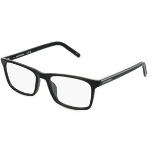 Marchon Germany GmbH Converse CV5049 Unisex-Brille inkl. Gläser Vollrand Quadratisch Kunststoff-Gestell 54/17/145, Schwarz