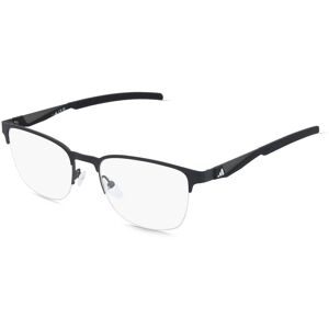 Marcolin Deutschland GmbH Adidas Sports SP5121 Herren-Brille inkl. Gläser Vollrand Browline Metall-Gestell 53/19/140, Schwarz