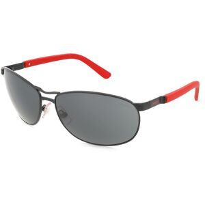 Luxottica Fashion Brillen Vertriebs GmbH Arnette 0AN3090 BELGRANO Herren-Sonnenbrille Vollrand Oval Metall-Gestell, Schwarz
