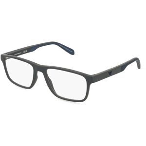 Luxottica Fashion Brillen Vertriebs GmbH Emporio Armani EA3233 Herren-Brille inkl. Gläser Vollrand Eckig Kunststoff-Gestell 56/17/145, Grau