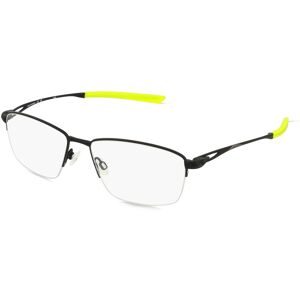 Marchon Germany GmbH Nike 6045 Damen-Brille inkl. Gläser Vollrand Quadratisch Metall-Gestell 56/17/145, Schwarz