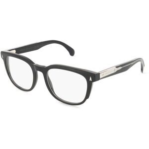 Luxottica Fashion Brillen Vertriebs GmbH Moncler ME2002 Unisex-Brille inkl. Gläser Vollrand Quadratisch Acetat-Gestell 52/19/145, Schwarz
