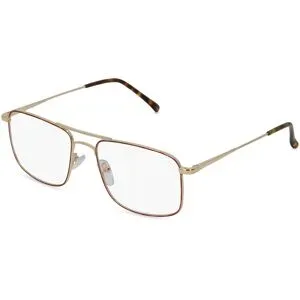 Wenzhou Bada Optical Co. , LTD Fielmann BD 435 CL Herren-Brille inkl. Gläser Vollrand Quadratisch Edelstahl-Gestell 53/18/140, Gold