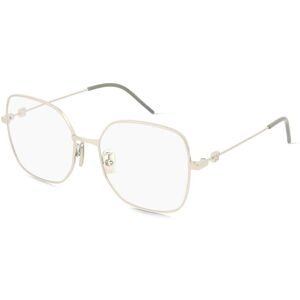 Thélios Givenchy GV50067U Unisex-Brille inkl. Gläser Vollrand Geometrisch Metall-Gestell 54/17/145, Grau