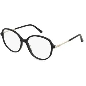 Wenzhou Bada Optical Co. , LTD Fielmann BD 565 FA ALESSIA Damen-Brille inkl. Gläser Vollrand Oval Acetat-Gestell 52/16/135, Schwarz