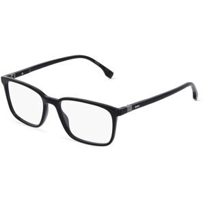 Safilo SpA Boss 1436 Damen-Brille inkl. Gläser Halbrand Quadratisch Metall-Gestell 55/16/145, Schwarz