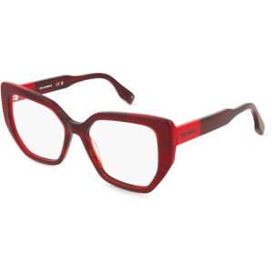 Marchon Germany GmbH Karl Lagerfeld KL6174 Damen-Brille inkl. Gläser Vollrand Cat Eye Acetat-Gestell 53/17/145, Rot