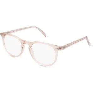 Wenzhou Lanson International Co., Ltd. Fielmann LN 049 CL MARLO Unisex-Brille inkl. Gläser Vollrand Panto Acetat-Gestell 52/20/145, Pink