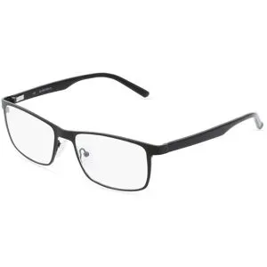Wenzhou Olive Optical Co., Ltd Fielmann OL 003 FLEX CL Herren-Brille inkl. Gläser Vollrand Quadratisch Edelstahl-Gestell 54/17/140, Schwarz