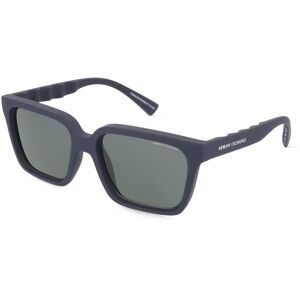 Luxottica Fashion Brillen Vertriebs GmbH Armani Exchange AX4147S Herren-Sonnenbrille Vollrand Quadratisch Kunststoff-Gestell, Blau