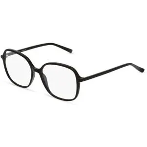 C&S CO. LTD. Fielmann ABC 065 FA Damen-Brille inkl. Gläser Vollrand Quadratisch Acetat-Gestell 53/16/135, Schwarz
