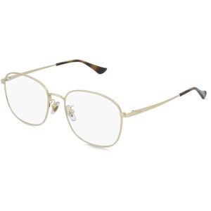 Luxottica Fashion Brillen Vertriebs GmbH Ray-Ban RX6418D Unisex-Brille inkl. Gläser Vollrand Quadratisch Metall-Gestell 53/17/145, Gold