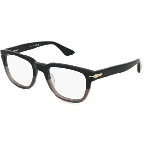 Kering Eyewear Spa Montblanc MB0305O Unisex-Brille inkl. Gläser Vollrand Quadratisch Acetat-Gestell 51/21/145, Schwarz