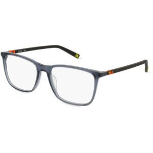 DE RIGO Vision D.A.CH. GmbH Fila FIAVFI305 Unisex-Brille inkl. Gläser Vollrand Quadratisch Kunststoff-Gestell 55/17/145, Grau