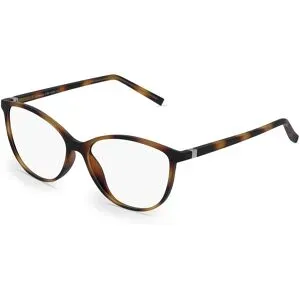 FERDINAND MENRAD GmbH & Co KG Fielmann 2187 FLEX CL Damen-Brille inkl. Gläser Vollrand Butterfly TR90-Gestell 54/15/145, Havanna