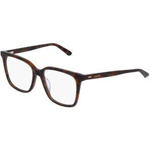 Marchon Germany GmbH Calvin Klein CK22540 Unisex-Brille inkl. Gläser Vollrand Butterfly Kunststoff-Gestell 53/16/140, Havanna