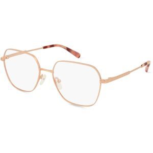 Luxottica Fashion Brillen Vertriebs GmbH Michael Kors MK3071 AVIGNON Damen-Brille inkl. Gläser Vollrand Quadratisch Metall-Gestell 56/17/140, Gold
