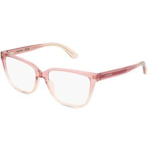 Marchon Germany GmbH Calvin Klein CK24524 Unisex-Brille inkl. Gläser Vollrand Quadratisch Kunststoff-Gestell 54/15/145, Pink