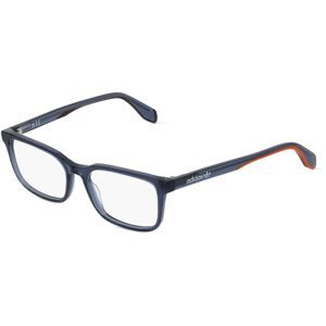 Marcolin Deutschland GmbH Adidas Originals OR5043 Unisex-Brille inkl. Gläser Vollrand Quadratisch Acetat-Gestell 53/17/145, Blau