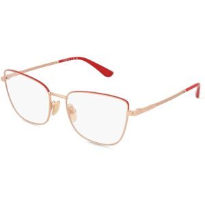 Luxottica Fashion Brillen Vertriebs GmbH Vogue 0VO4307 Damen-Brille inkl. Gläser Vollrand Butterfly Metall-Gestell 54/17/140, Pink