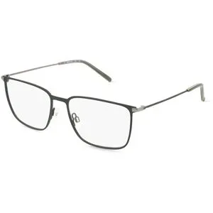 FERDINAND MENRAD GmbH & Co KG Fielmann 2217 CL Herren-Brille inkl. Gläser Vollrand Quadratisch Edelstahl-Gestell 55/17/145, Grün