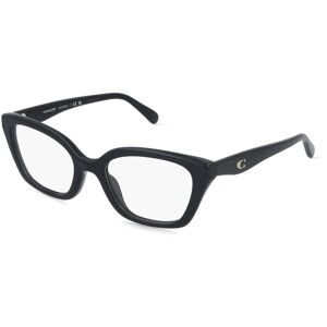 Luxottica Fashion Brillen Vertriebs GmbH Coach 0HC6270U Damen-Brille inkl. Gläser Vollrand Cat Eye Acetat-Gestell 53/20/140, Schwarz
