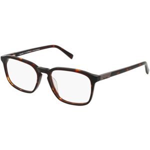 Marcolin Deutschland GmbH Timberland TB1776-H Unisex-Brille inkl. Gläser Vollrand Quadratisch Kunststoff-Gestell 53/17/145, Havanna