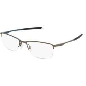 Luxottica Fashion Brillen Vertriebs GmbH Oakley OX3218 Herren-Brille inkl. Gläser Halbrand Quadratisch Metall-Gestell 54/18/136, Grau
