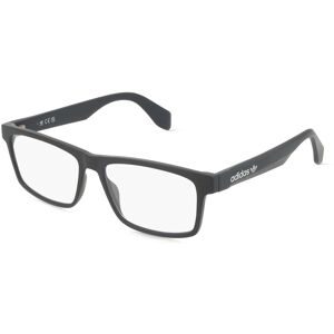Marcolin Deutschland GmbH Adidas OR5027 Unisex-Brille inkl. Gläser Vollrand Quadratisch Kunststoff-Gestell 54/15/145, Schwarz