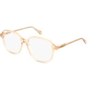 Kering Eyewear Spa Chloé CH0313O Damen-Brille inkl. Gläser Vollrand Eckig Acetat-Gestell 54/16/140, Pink