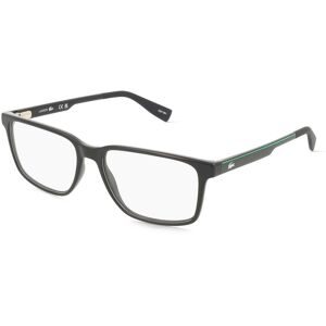 Marchon Germany GmbH Lacoste L4005 Herren-Brille inkl. Gläser Vollrand Eckig Kunststoff-Gestell 56/16/145, Schwarz