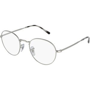 Luxottica Fashion Brillen Vertriebs GmbH Ray-Ban RX3582V Unisex-Brille inkl. Gläser Vollrand Panto Metall-Gestell 49/20/140, Silber
