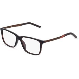 Marchon Germany GmbH Nike 7258 Unisex-Brille inkl. Gläser Vollrand Quadratisch Kunststoff-Gestell 54/15/145, Havanna