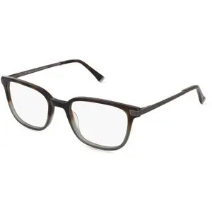 Wenzhou Bada Optical Co. , LTD Fielmann BD 413 FLEX CL Herren-Brille inkl. Gläser Vollrand Quadratisch Acetat-Gestell 52/20/135, Grau