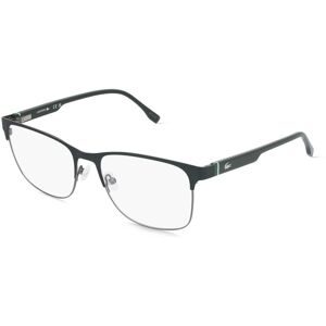 Marchon Germany GmbH Lacoste L2319 Herren-Brille inkl. Gläser Vollrand Eckig Metall-Gestell 57/18/150, Grün