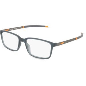 DE RIGO Vision D.A.CH. GmbH Police POIVPLF85 Unisex-Brille inkl. Gläser Vollrand Quadratisch Kunststoff-Gestell 54/17/145, Grau