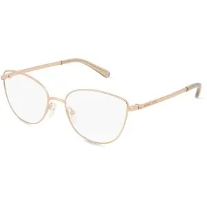 Luxottica Fashion Brillen Vertriebs GmbH Michael Kors MK3030 Damen-Brille inkl. Gläser Vollrand Cat Eye Metall-Gestell 54/17/140, Gold