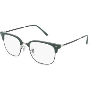 Luxottica Fashion Brillen Vertriebs GmbH Ray-Ban RX7216 Unisex-Brille inkl. Gläser Vollrand Quadratisch Kunststoff-Gestell 49/20/145, Grün