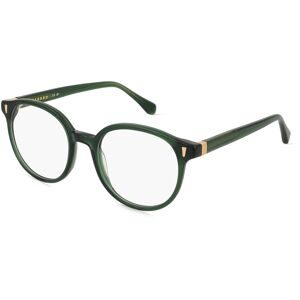 Mondottica Deutschland GmbH Sandro 2047 Damen-Brille inkl. Gläser Vollrand Rund Acetat-Gestell 50/19/140, Grün