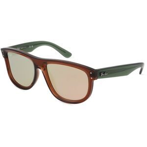 Luxottica Fashion Brillen Vertriebs GmbH Ray-Ban RBR0501S BOYFRIEND REVERSE Unisex-Sonnenbrille Vollrand Quadratisch Kunststoff-Gestell, Braun