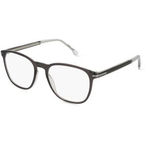 Safilo GmbH Boss 1680 Herren-Brille inkl. Gläser Vollrand Panto Acetat-Gestell 53/19/145, Grau
