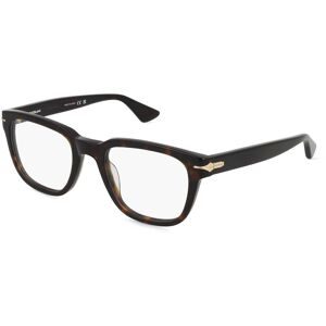 Kering Eyewear Spa Montblanc MB0305O Unisex-Brille inkl. Gläser Vollrand Quadratisch Acetat-Gestell 51/21/145, Havanna