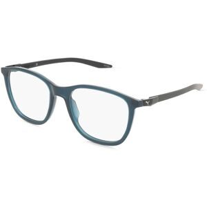 Kering Eyewear Spa Puma PU0458O Herren-Brille inkl. Gläser Vollrand Quadratisch Kunststoff-Gestell 54/19/140, Grün
