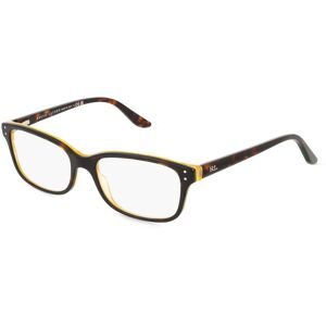 Luxottica Fashion Brillen Vertriebs GmbH Polo Ralph Lauren RL6062 Damen-Brille inkl. Gläser Vollrand Quadratisch Kunststoff-Gestell 52/16/135, Havanna